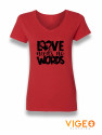 'Love Needs No Words' Women's Shirt